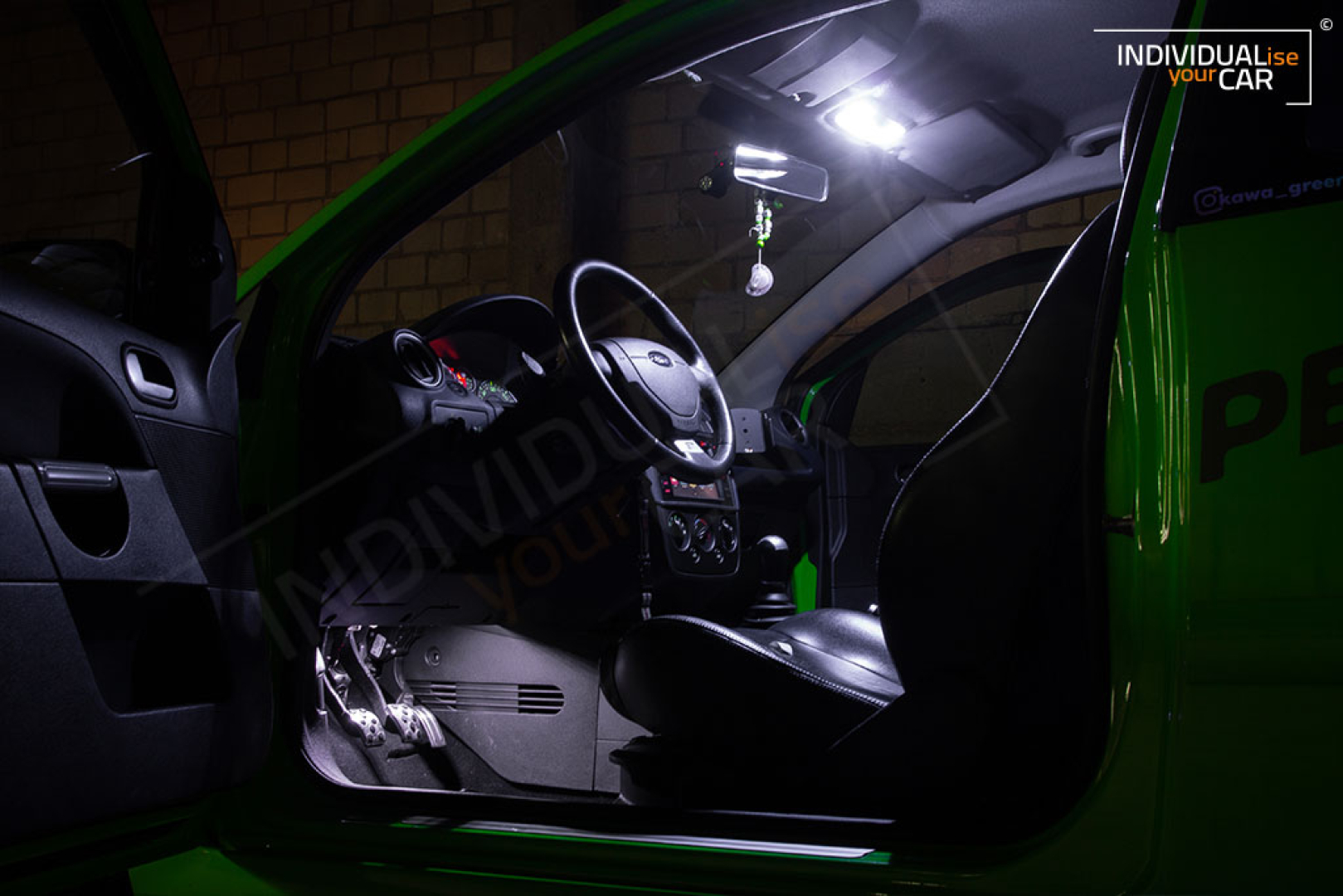 LED Innenraumbeleuchtung SET passend für Ford Fiesta MK6 - Pure-White
